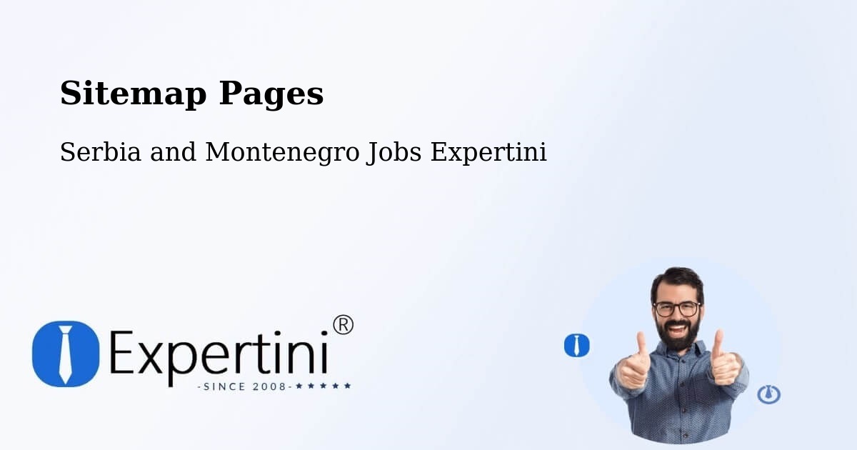 Sitemap Pages - Linière - Serbia and Montenegro Jobs Expertini